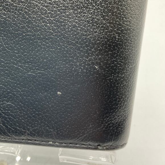 Coach Men's Leather Tri-Fold Wallet, Black - Picture 5 of 8